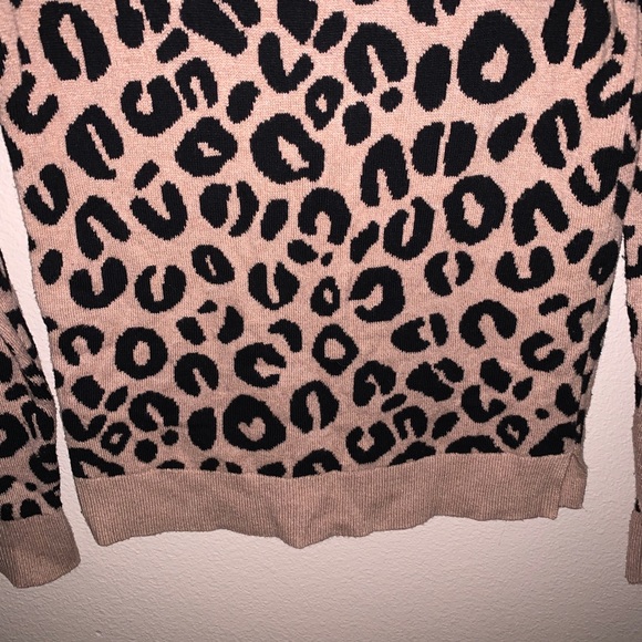 NWOT- A New Day Leopard Crewneck Sweater - Picture 5 of 6